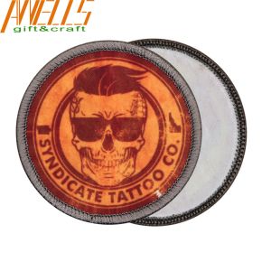 Durable Sublimation Hat Patches Custom Logo Sublimatable Patches