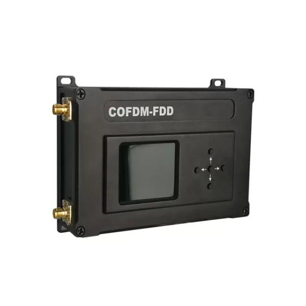Quality up to 50km Wireless COFDM Video Transmitter with 2W RF Ethernet Transceiver Lower Latency for sale