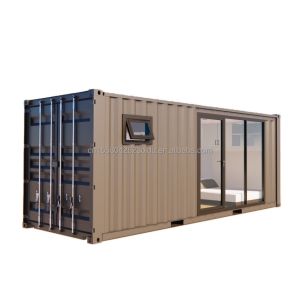 Container House with Extendable Design and 50/75/100mm Wave Sandwich Panel Walls