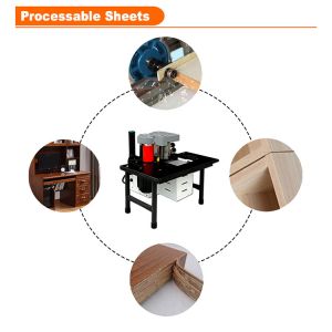 PVC Curve and Straight Mini Portable Edge Bander Manual Edge Banding Machine