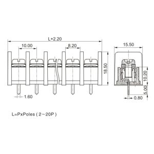10.0mm Pitch Terminal Block Connector