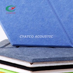 Wholesale Flame Retardant Hexagon Acoustic Panels Beveled Sound Proof Foam Panels For Wall from china suppliers