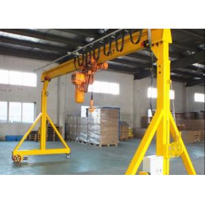 4T Span 5m Portable Gantry Crane For Lifitng Steel Coil