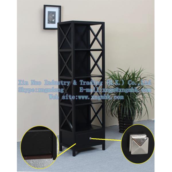 Wooden shelves, wooden racks, wood layer storage rack, wooden drawer rack