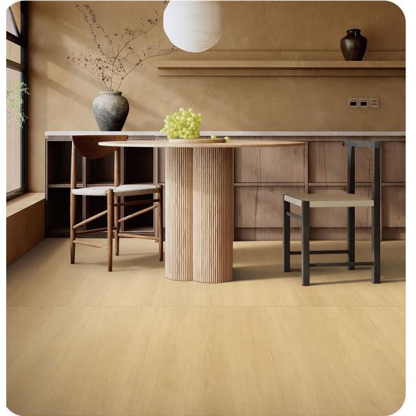 Light Brown Wooden Porcelain Tile 600x1200mm AAA Grade