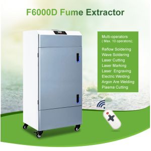 Soldering Fume Extraction System for Electronics Multiple Work Position