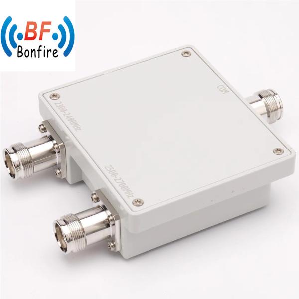 4.3-10 F Interface Dual-Band Low Pim Combiner 380-960 1710-2700MHz Dual-Band