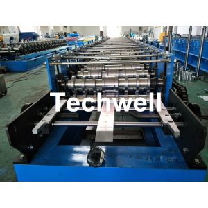 Roofing Wall Panel Cold Roll Forming Machine For Forming Thickness 0.3-0.8mm ,