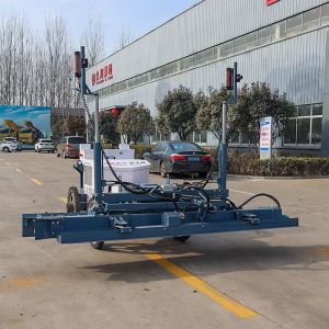 High-tech concrete floor laser screed machine