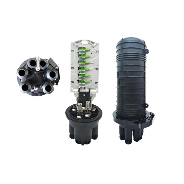 FTTH Optical Splitter 1x16 1x8 1x4 Distribution Splice Closure 96 Cores 32 SC