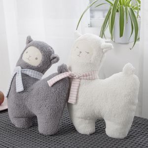 Skin Friendly 30cm Polypropylene Cotton Filling Alpaca Plush Toy