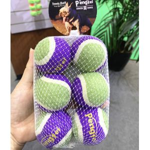 China Wilko 6 pack Train Tennis Balls Dog Toy 2.5inch on sale