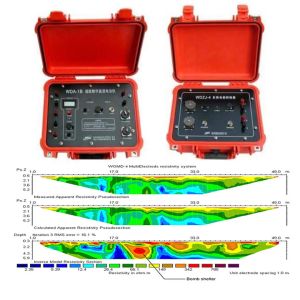 3D Electrical Resistivity Imaging Meter Vertical Electrical Tomography Survey
