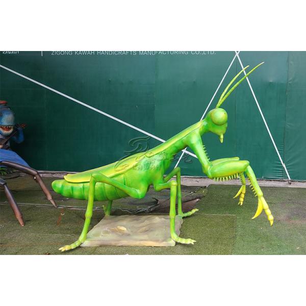 Vivid Simulation Mechanical Animatronic Insects Model For Amusement Park