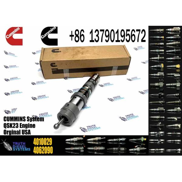 Diesel Engine Parts Fuel Injector 4010029 4001830 for Cummins QSK19 QSK23 QSK60 Engine Series