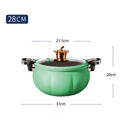 8l Large Capacity Iron Micro Pressure Cooking Pot Maifan Stone Non Stick Coating