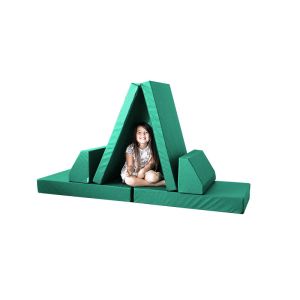 6pcs Foam Modular Play Couch Set With Polyester Inner Liner