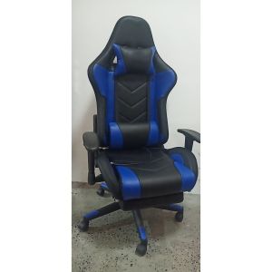 Seat Height 54cm Adjustable Armrest Racing LED Light RGB Gaming Chair with