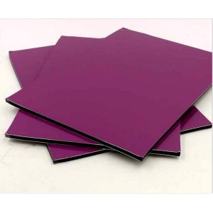 Rectangle Non Toxic 1570mm 0.03mm Alu Composite Panel