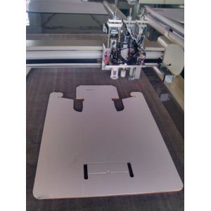 Flatbed Digital Cutter / Foam Cutting Machine Convenient Half Cut Set