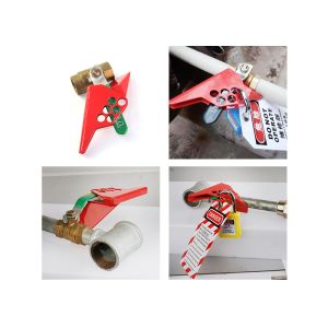 BOSHI OEM Acceptable A3 Steel Material Ball Valve Lockout Devices