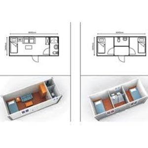 Galvanized Foldable Container House Prefabricated Steel Modular House