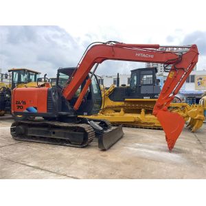 Used Japan Excavator Hitachi ZX70 With Blade For Construction Projects