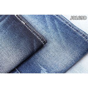 Anti Sweat 9.7 Ounce Denim Twill Fabric Function Jeans Material With Warp Slub
