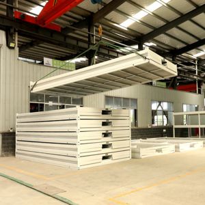 Contemporary Style Folding Container Structure with High Wind Resistance Grade