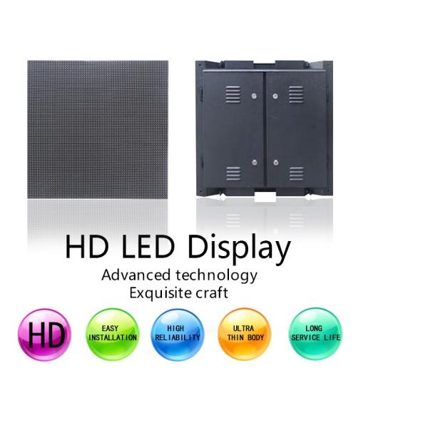 Waterproof Cabinet Advertising Led Display Screen Outdoor Fixed 6500 cd