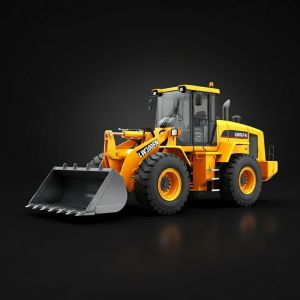 LW300FN Front Wheel Loader 3 Ton 130kN Breakout Force energy saving