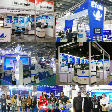 180000CPH High Speed SMT Pick And Place Machine 5mm 34pcs Head For flexible strip