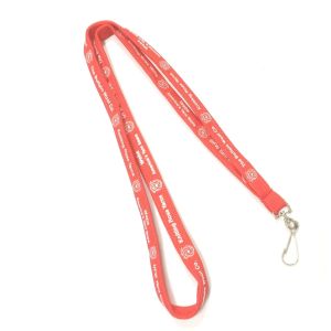 Wholesale Name Badge Accessories Tubular Lanard With Silk Screen Printing from china suppliers