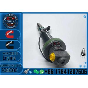 2882078 QSK60 Fuel Injector F00BJ00002 for K19 QSK19 C3 Series Engines Diesel