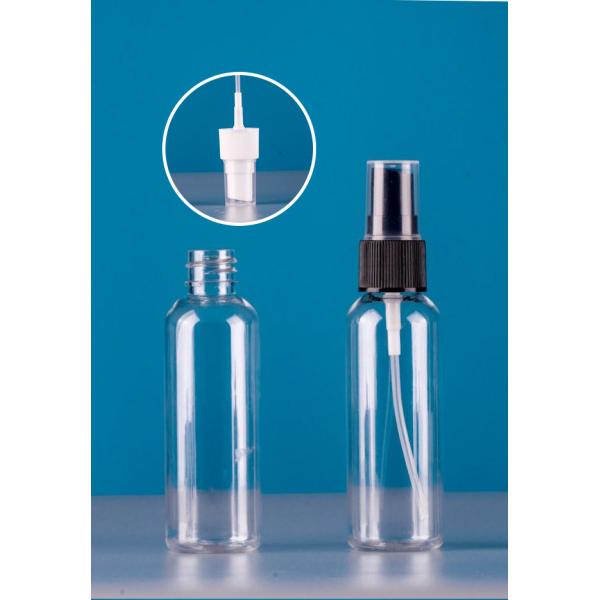 130Ml Clear Empty Plastic Bottles With Flip Top Cap, Refillable Cosmetic Spayer