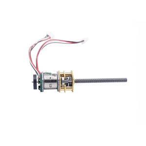High Precision 3V Micro Gear Stepper Motor 2 Phase 4 Wire With Gear Box