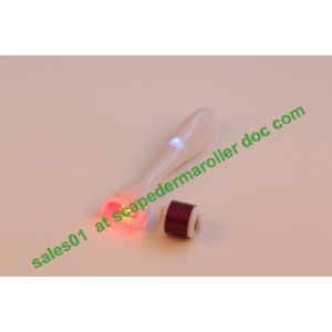 China Vibration photon derma roller with LED light on sale