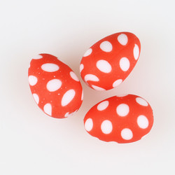 Food Grade Focal Beads Silicone Chicken Eggs Bunny Shape For Pen Making