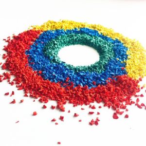 Infilling Playground Rubber Granules