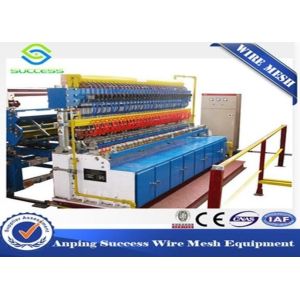 Multi Function Wire Mesh Equipment , Reinforcing Bar Wire Mesh Weaving Machine