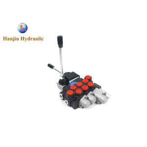 Monoblock Directional Control Valve 40 L/Min 11GPM 3 Spool 4 Positions Double