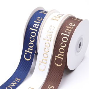 Wholesale Grosgrain Character Ribbon Custom Print Logo