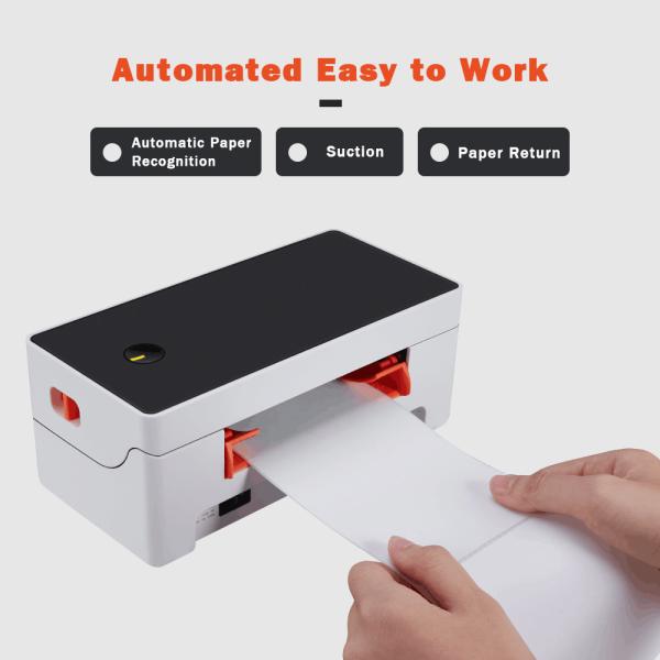 108mm Black And White Printer For Students 203dpi Hotel Bill Printing Machine