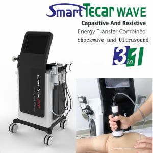 Wholesale Sport injuiry Ultraound Wave Therapy Machine with Tecar Diathermy for Plantar fasciitis from china suppliers