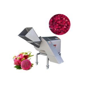 2000kg/H Industrial Fruit Vegetable Cube Cutting Machine