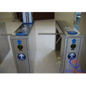 China Ticket tripod turnstile flow control passing  with hs code and FRID card for scenic spot on sale