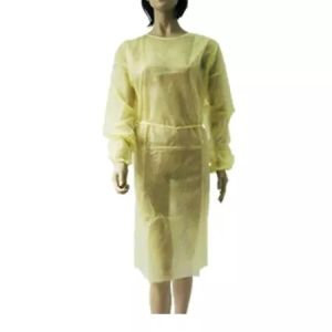 CE0197 Practical SMS Isolation Gown , Harmless Disposable Protective Coverall