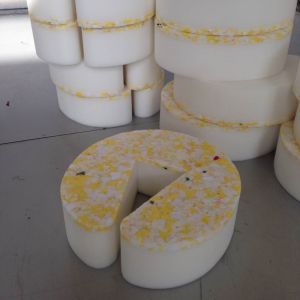 CNC Foam Vertical Cutting Machine Circulating Cutter For Flexible PU Foam