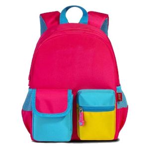 Multipurpose Nylon Primary School Bag Backpacks Custom Colors Large Space