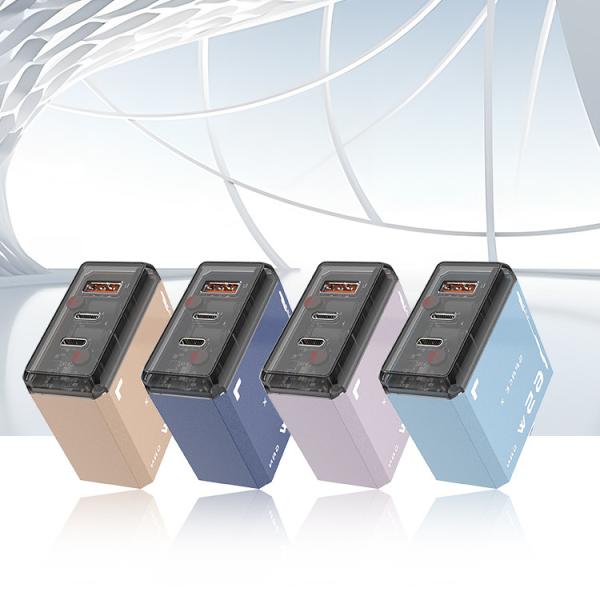 XZH Brand New 65w 1.5a Fast Charging Wall Charger Multifunction Pps Pd Qc Uk